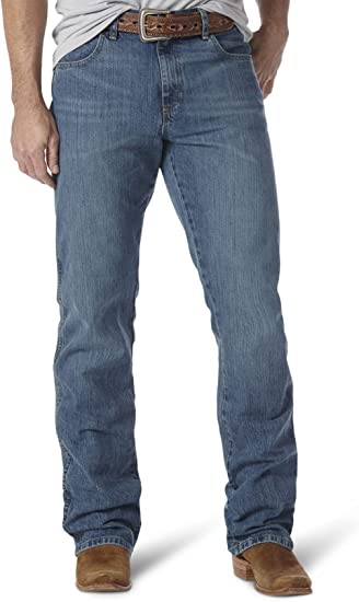 Photo 1 of [Size 35x34] Wrangler Men's Tall Size Retro Slim Fit Boot Cut Jean
