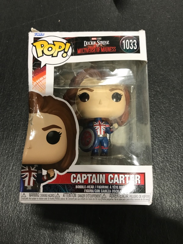 Photo 2 of Funko Pop! Marvel: Doctor Strange Multiverse of Madness - Captain Carter Standard