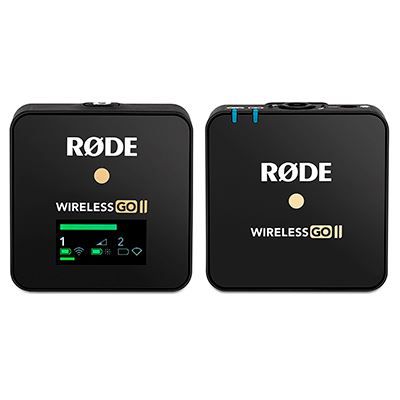 Photo 1 of Rode Wireless GO II Single Compact Digital 2.4 GHz Mic System/Recorder (Black)
