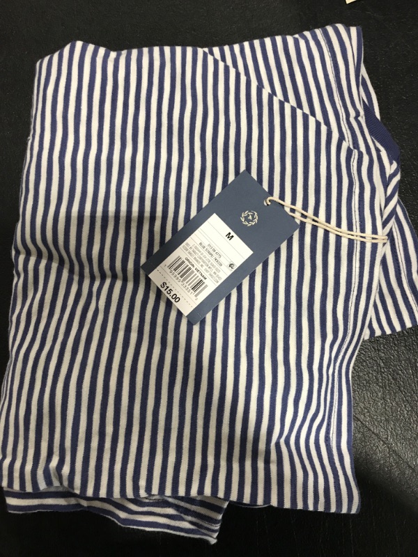 Photo 2 of [Size M] Women's Short Sleeve T-Shirt Dress - Universal Thread- Blue Striped M