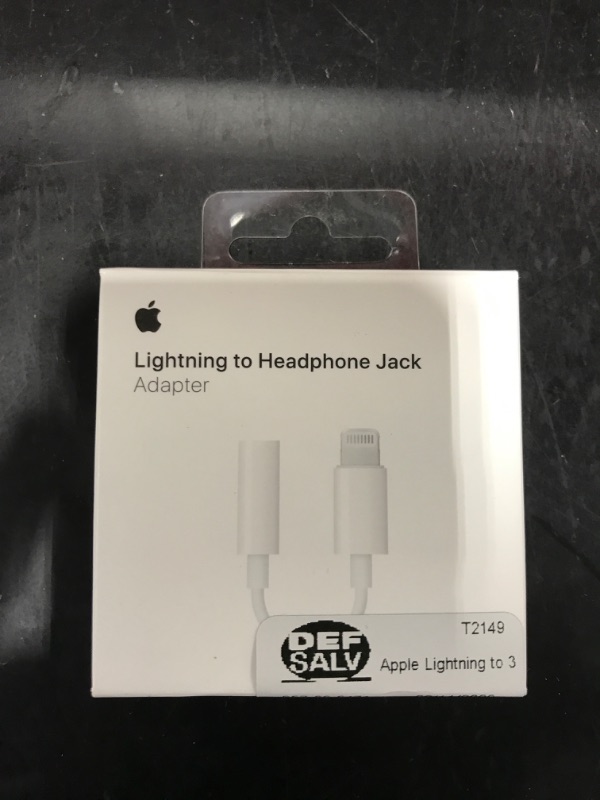 Photo 2 of Apple Lightning to 3.5mm Headphone Adapter