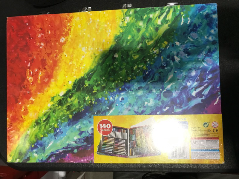 Photo 2 of Crayola Inspiration Art Case Coloring Set - Rainbow (140ct)