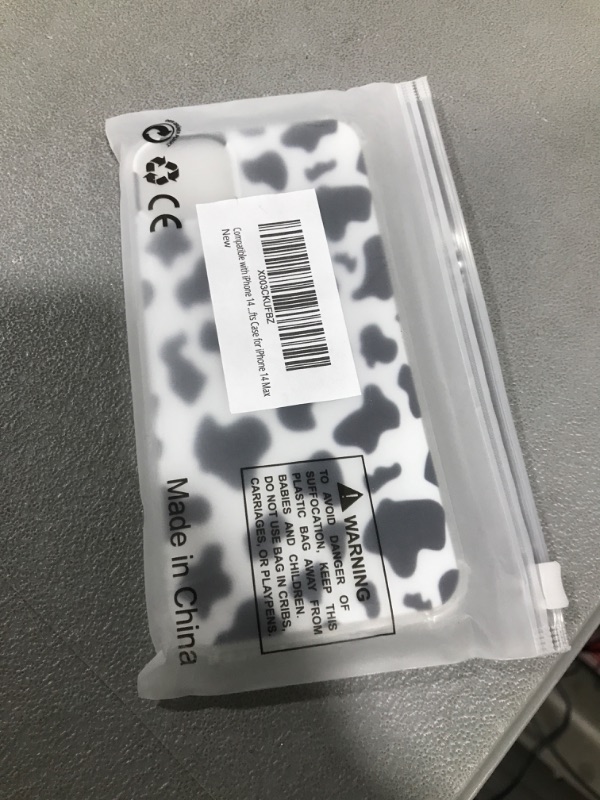Photo 1 of Compatible with iPhone 14 Plus Cow Spots case