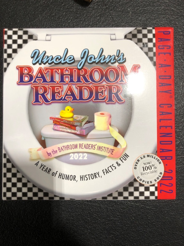 Photo 2 of Uncle Johns Bathroom Reader 2022 Page-a-Day Calendar
