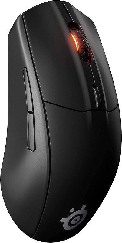 Photo 1 of SteelSeries Rival 3 Wireless Gaming Mouse – 400+ Hour Battery Life – Dual Wireless 2.4 GHz and Bluetooth 5.0 – 60 Million Clicks – 18,000 CPI TrueMove Air Optical Sensor
