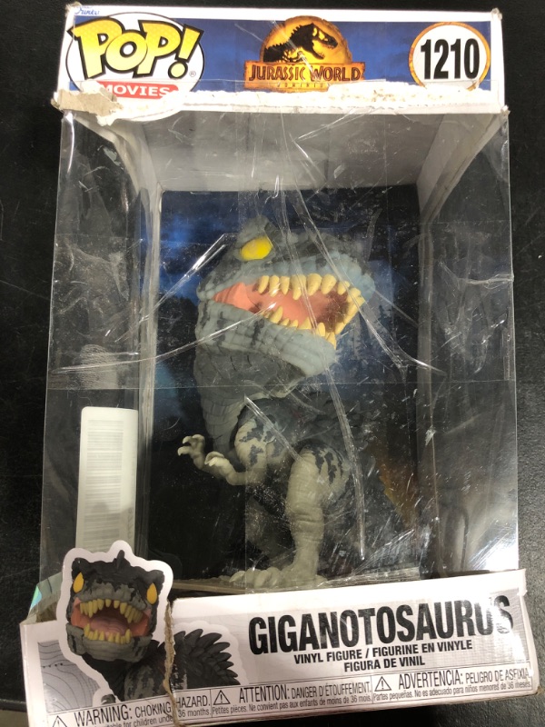 Photo 2 of Funko Pop! Jumbo: Jurassic World Dominion - Giganotosaurus