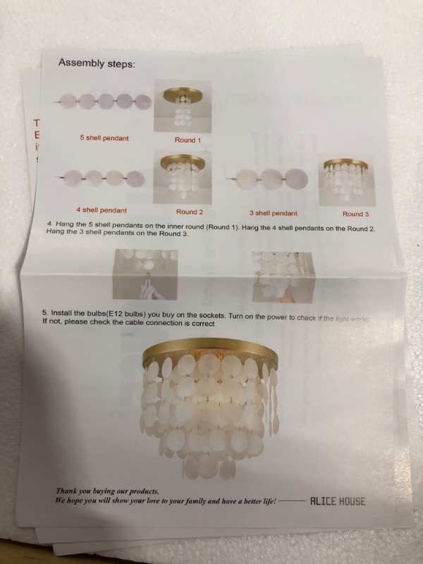 Photo 1 of ALICE HOUSE Pendant Light 