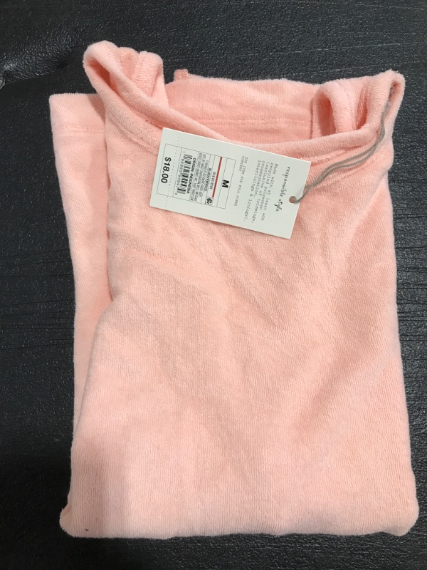Photo 2 of Women's Terry Tank Top - a New Day™ Blush. SIZE MEDIUM. 