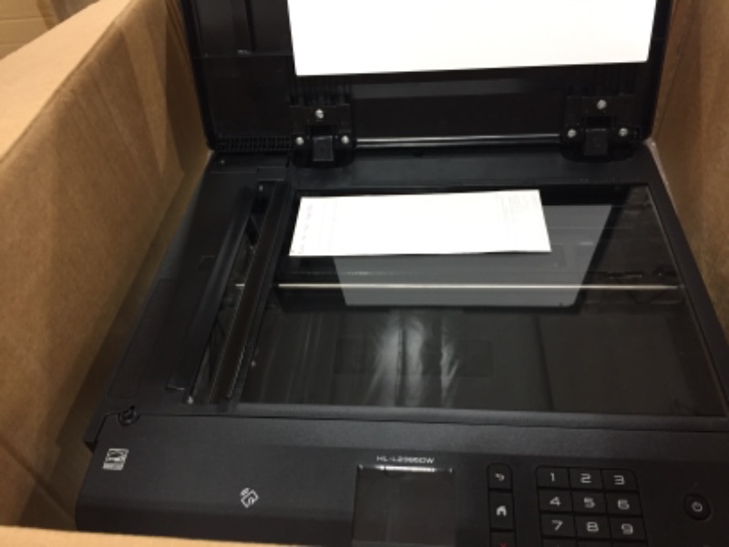 Photo 3 of Brother Compact Monochrome Laser Printer, HLL2395DW, Flatbed Copy & Scan, Wireless Printing, NFC, Cloud-Based Printing/Scanning, Refresh Subscription/Amazon Dash Replenishment Ready
