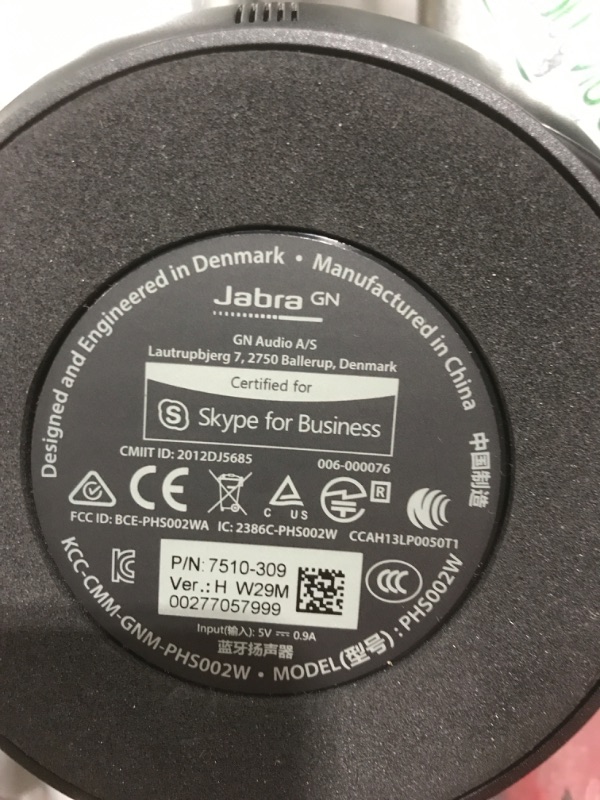 Photo 4 of Jabra Speak 510 MS+ Bluetooth Speakerphone Optimized For Microsoft Lync