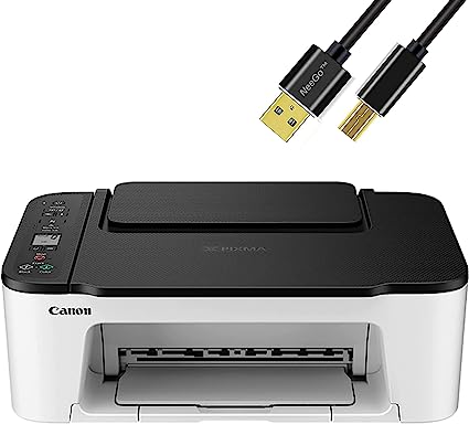 Photo 1 of NEEGO Canon Wireless Inkjet All in One Printer, Print Copy Fax Scan Mobile Printing with LCD Display, USB and WiFi Connection with 6 ft Printer Cable
