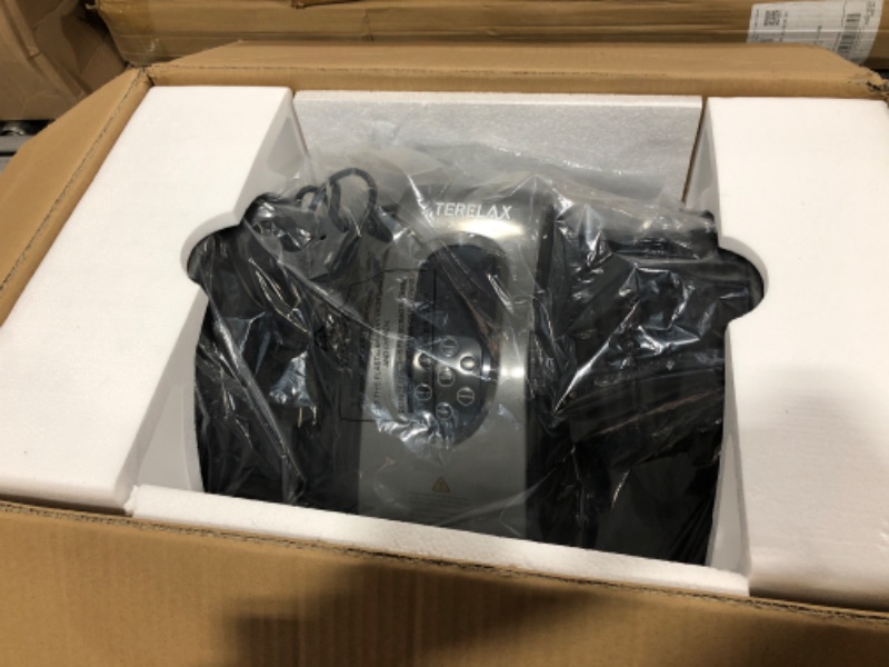 Photo 1 of TERELAX Foot Massager Machine Shiatsu Foot and Calf/Leg Massager with Heat Deep Kneading Foot Pain to Improve Blood Circulation(Air-Bag Style)
