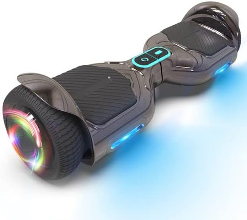 Photo 1 of BLUETOOTH HOVERBOARD, MATT AND CHROME COLOR HOVER BOARD WITH 6.5'' WHEELS BUILT-IN WIRELESS SPEAKER BRIGHT LED LIGHTS