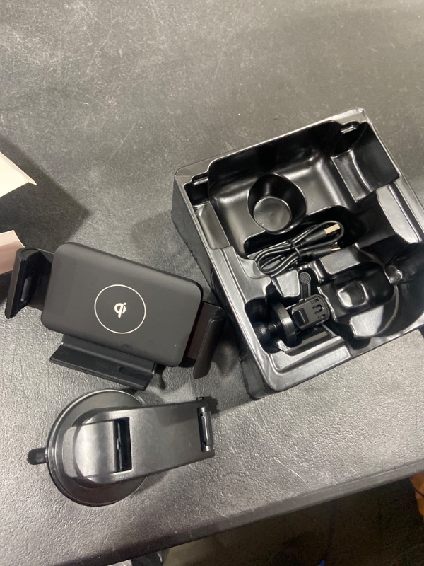 Photo 1 of DOODBI Wireless Car Charger Mount for Galaxy Z Fold 4/3 car Mount/Accessories,Fast Charging Phone Holder for Galaxy Z Fold 4/3/2/S22 Ultra, iPhone 13 Pro Max,Google Pixel 6 Pro Size 2