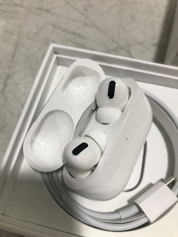 Photo 2 of Apple AirPods Pro with MagSafe Charging Case - OPEN BOX FOR PHOTOS
