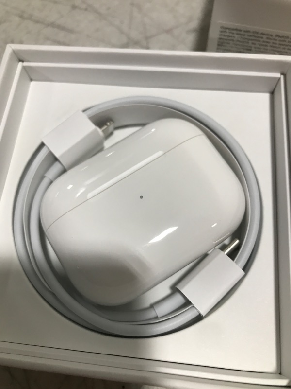 Photo 6 of Apple AirPods Pro with MagSafe Charging Case - OPEN BOX FOR PHOTOS
