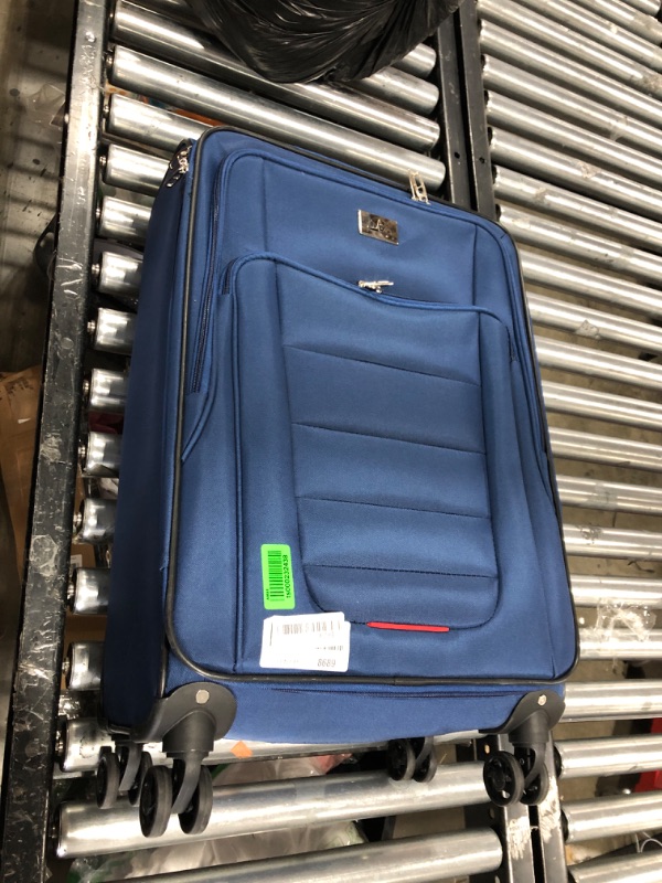 Photo 2 of Verdi Travel Softside 24 Inch Luggage with Spinner Wheels Lightweight Expandable Medium Suitcase 8-wheel Spinners