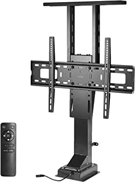 Photo 1 of VIVO Motorized TV Stand for 37 to 65 inch Screens, Vertical Lift Television Stand with Remote Control, Compact TV Mount Bracket, MOUNT-E-UP65A
