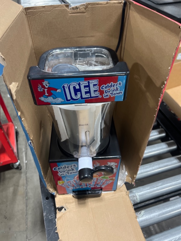 Photo 1 of iscream Genuine ICEE Brand Counter-Top Sized ICEE Slushie Maker - Spins Your Pre-Chilled Ingredients with Your Ice into ICEE Slushies!