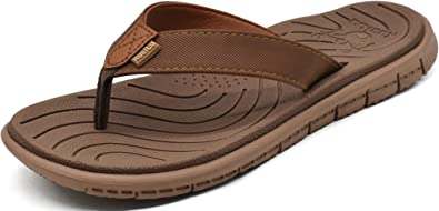 Photo 1 of KuaiLu Women's Non-Slip Casual Flip Flop Thong Sandals