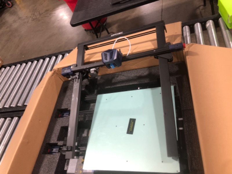 Photo 3 of Anycubic Kobra Max 3D Printer, Smart Auto Leveling with Self-Developed ANYCUBIC LeviQ Leveling and Filament Run-Out Detection, Large Build Size 17.7" x 15.7" x 15.7"
