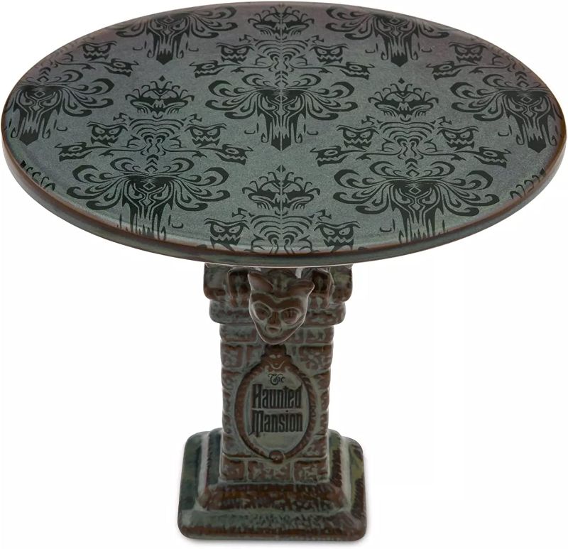 Photo 1 of Disney The Haunted Mansion Porcelain Cake Stand
