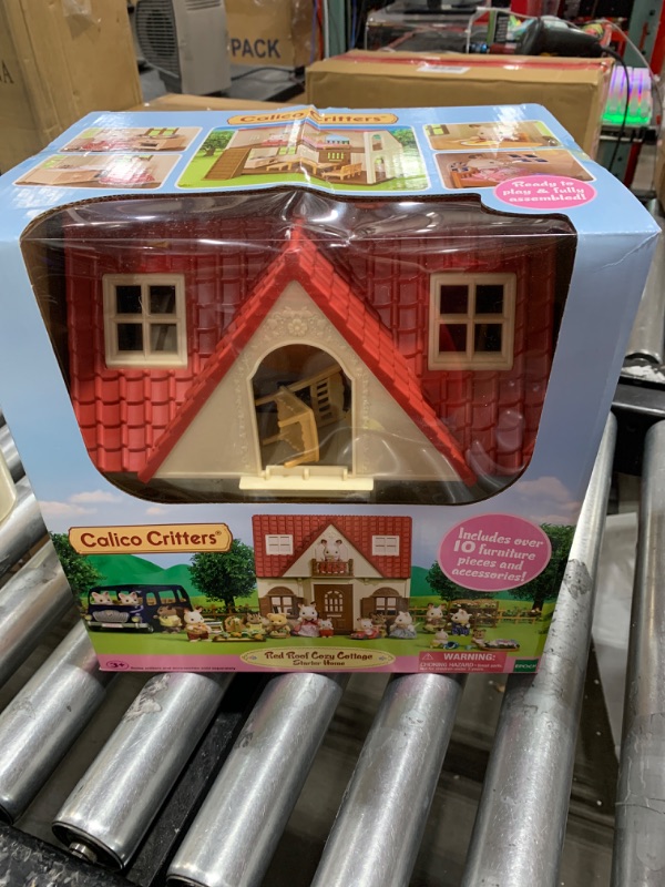 Photo 2 of Calico Critters Red Roof Cozy Cottage CF Red Roof Cozy Cottage