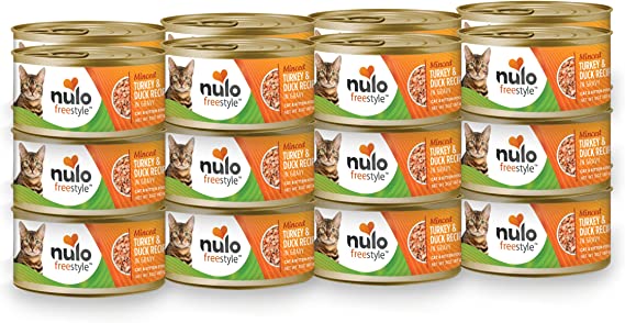 Photo 2 of (Case of 24) Nulo Freestyle Minced Turkey Duck Wet Cat Food, 3 oz
EXP JUNE 29/25