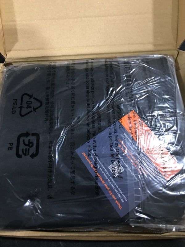 Photo 2 of Amazon Basics Soft Microfiber Sheet Set with Elastic Pockets - Twin, Coal Black Coal Black Twin 1-Pack