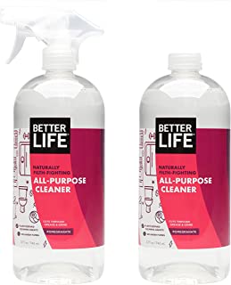 Photo 1 of Better Life All-Purpose Cleaner, Pomegranate, 32 Fl Oz (Pack of 2), Pomegranate, 64 Fl Oz
