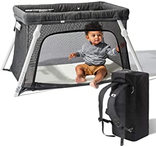 Photo 2 of Guava Family Lotus Travel Crib Portable Play Yard Pack N Play W/Backpack
