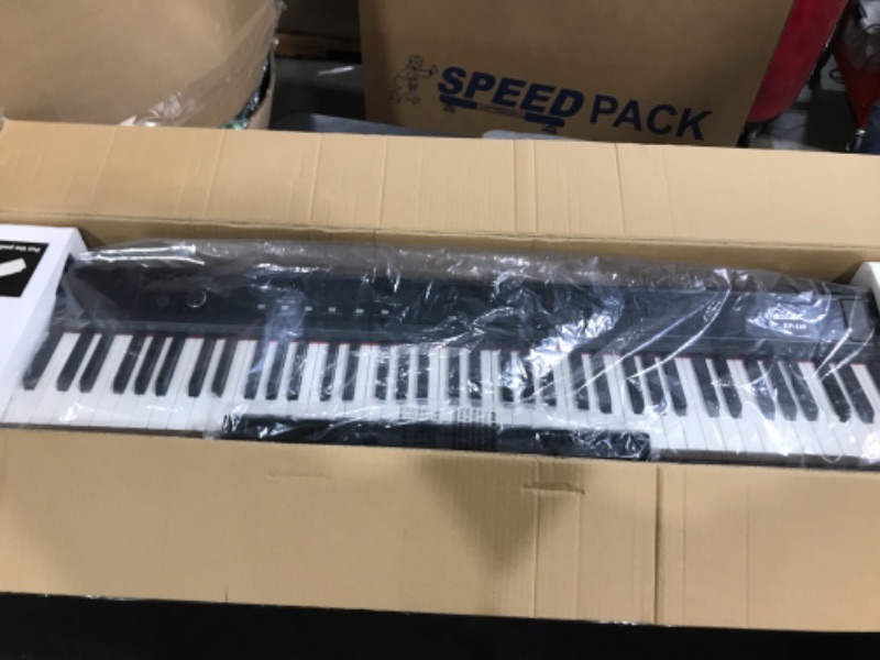 Photo 1 of Eastar EP-120 Portable Weighted 88-Key Digital Piano for Beginners with Touchscreen/Sustain Pedal