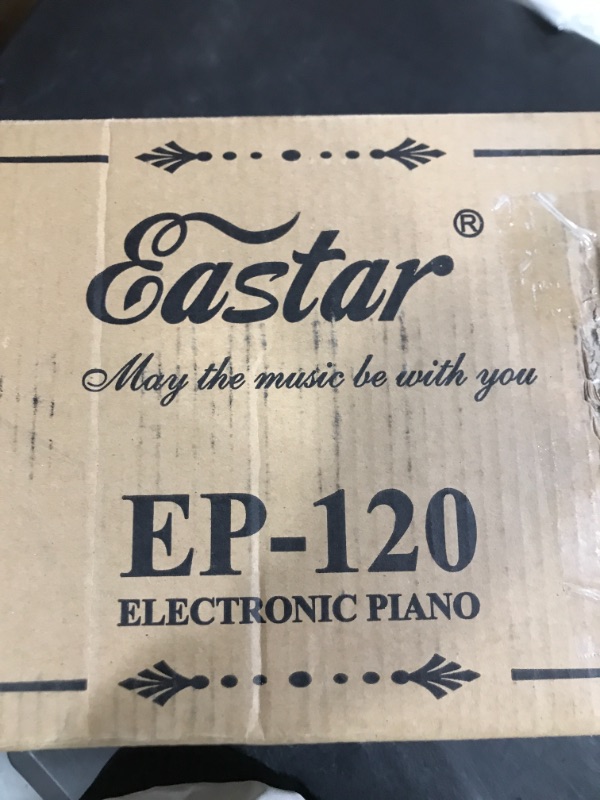 Photo 4 of Eastar EP-120 Portable Weighted 88-Key Digital Piano for Beginners with Touchscreen/Sustain Pedal