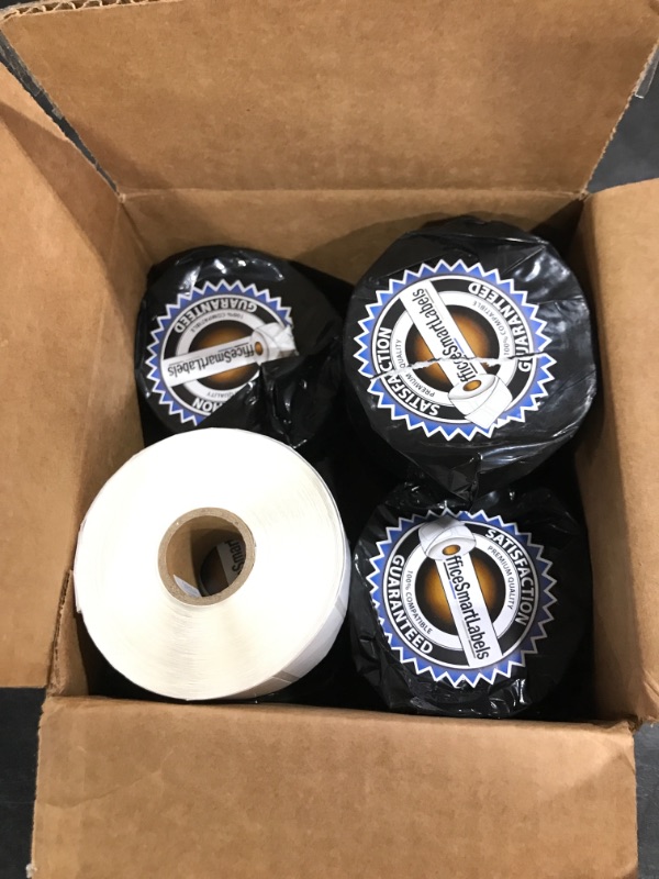 Photo 1 of OfficeSmartLabels - 2-1/8" x 2-3/4" Veterinary Diskette Media Labels, Compatible with 30324 (12 Rolls - 400 Labels Per Roll) Prime - 012 Rolls - 400 Labels Per Roll