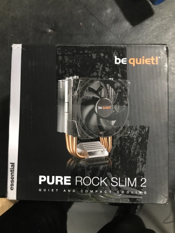 Photo 2 of be quiet! BK030 Pure Rock Slim 2, 130W TDP, CPU Cooler, Silver