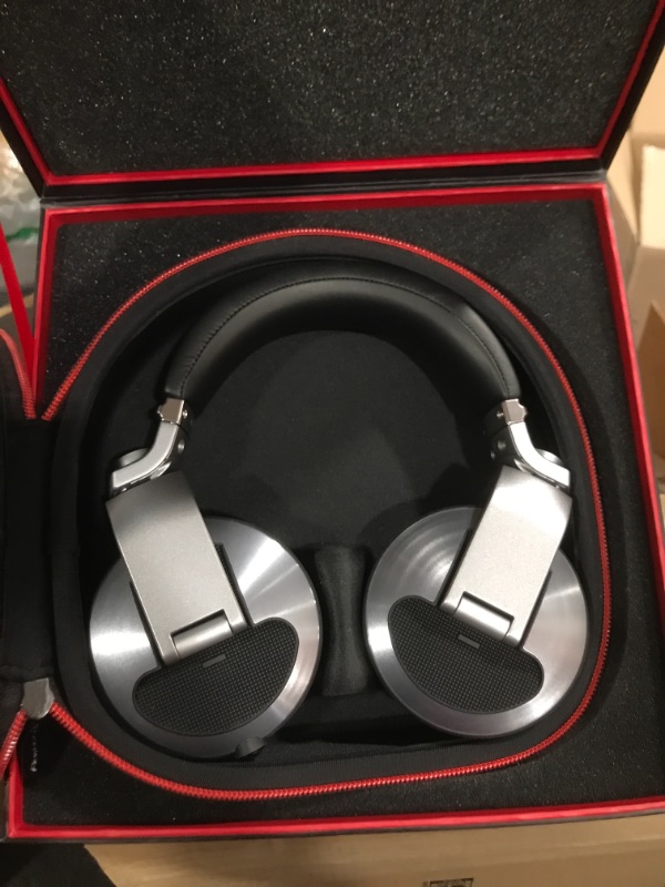 Photo 5 of Pioneer DJ HDJ-X10-S - Closed-back Circumaural DJ Headphones with 50mm Drivers, with 5Hz-40kHz Frequency Range, Detachable Cable, and Carrying Case - Silver