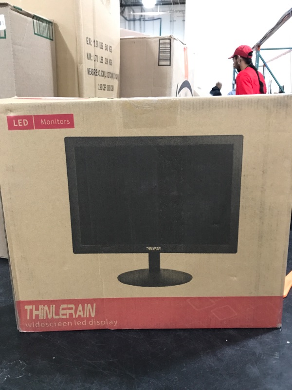 Photo 2 of Thinlerain 15 inch PC Monitor Desktop Monitor with 1440×900, Small Monitor with 16:10 LED Monitor, TFT Panel, 60 Hz, 5Ms, VGA, HDMI, Built-in Speakers 15 INCH MONITOR