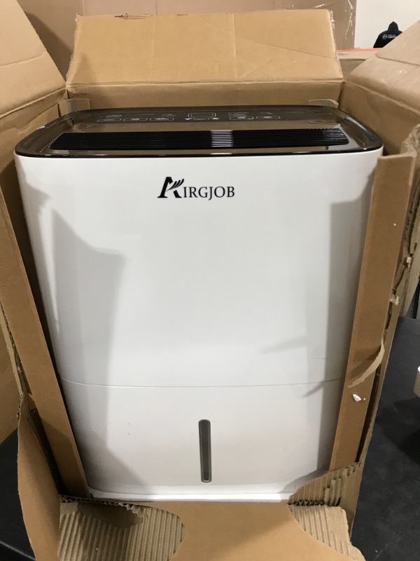 Photo 4 of 50-Pint Energy Star Dehumidifier for Basement - 3500 Sq. Ft. Quiet Dehumidifier for Large Capacity Room Home Bathroom Basements - Auto Continuous Drain Remove Moisture