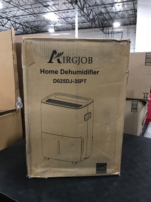 Photo 2 of 50-Pint Energy Star Dehumidifier for Basement - 3500 Sq. Ft. Quiet Dehumidifier for Large Capacity Room Home Bathroom Basements - Auto Continuous Drain Remove Moisture