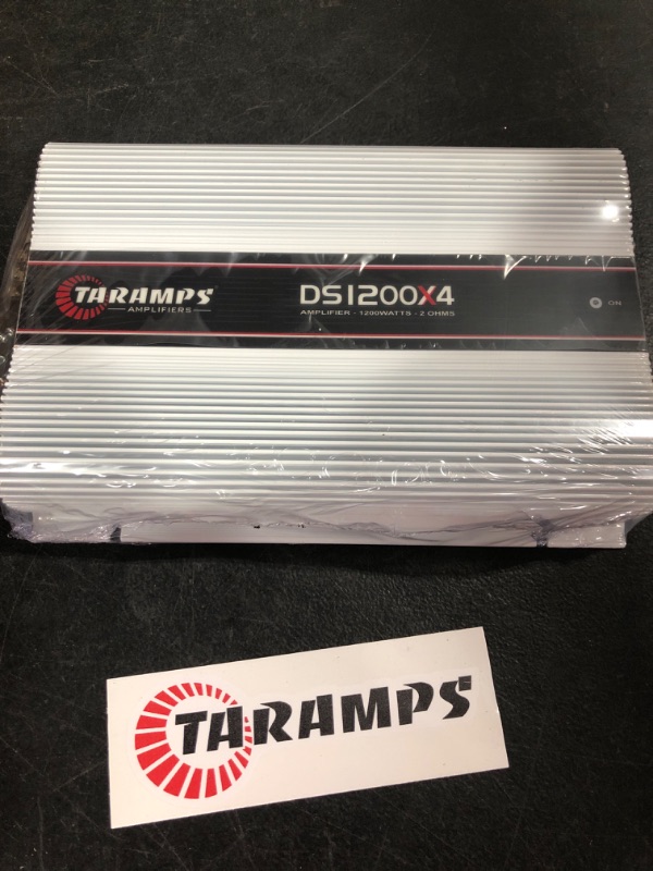 Photo 2 of Taramps 4 Channel Car Amplifier – Class D Multichannel Amplifier 1200 Watt RMS, Car Electronics Car Audio Subwoofer 2 Ohm Stable Bass Boost Crossover for Car Speakers Sub Amp