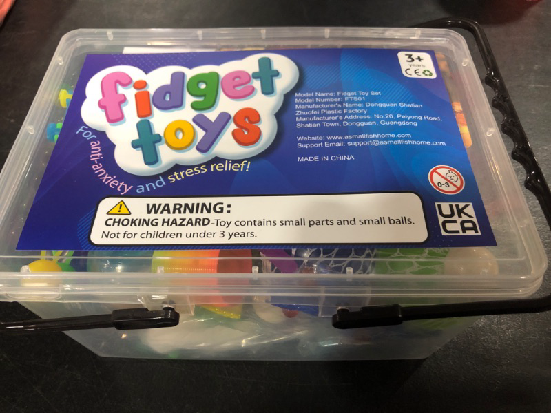 Photo 1 of 52 Pcs Fidget Toy Pack, Sensory Toys Set for Treasure, Carnival, and Classroom Prizes, Party Favors, and Stocking Stuffers, Boys and Girls Stress and Anxiety Relief Calming Gadgets for Autism