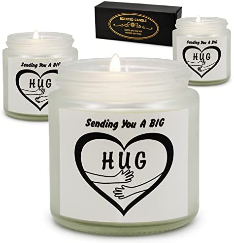 Photo 1 of 3 Pcs Birthday Valentines Candles Gifts for Women Men Friend Female Male Inspirational Relaxing Friendship Sister Gift Christmas Thank You Gift for Him Her Coworker Graduation Present for Son Daughter
