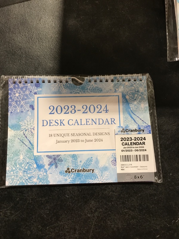 Photo 2 of Mini Wall Calendar 2023 2024 -