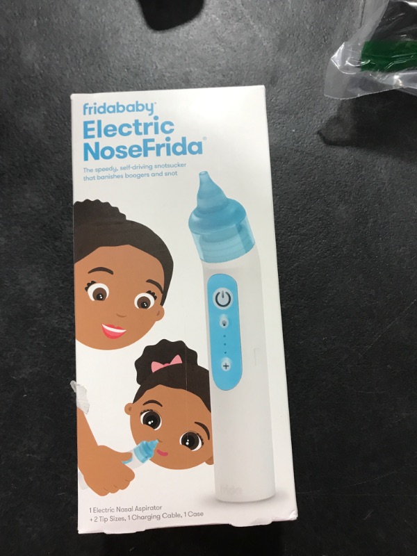 Photo 2 of FridaBaby Electric NoseFrida | USB Rechargeable Nasal Aspirator with Different Levels of Suction by Frida Baby