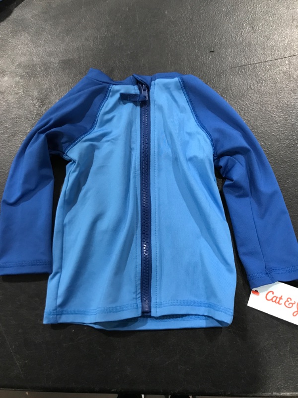 Photo 1 of Cat & Jack Long Sleeve Rashguard Blue Size 18M
