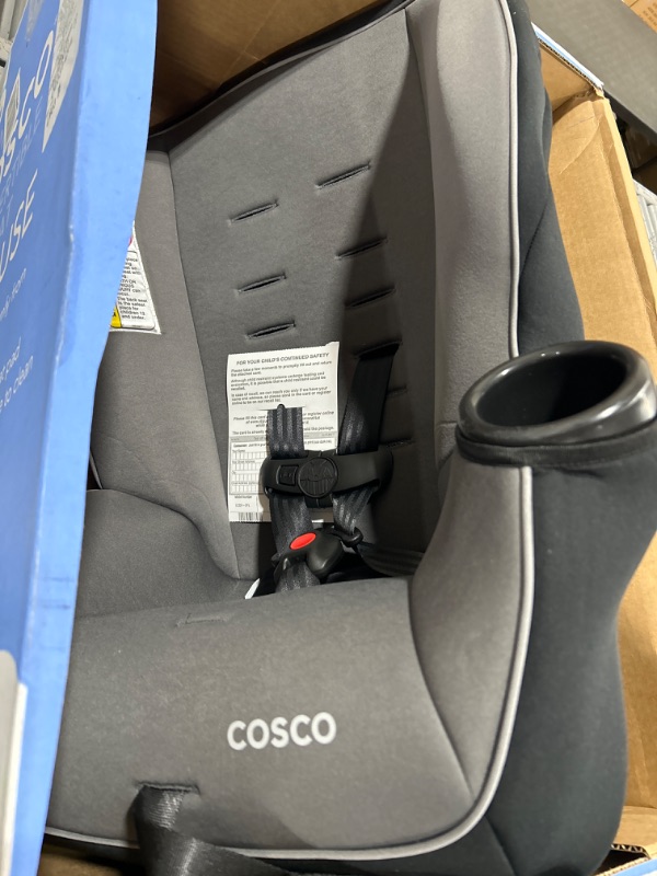 Photo 2 of Cosco Onlook 2-in-1 Convertible Car Seat, Rear-Facing 5-40 pounds and Forward-Facing 22-40 pounds and up to 43 inches, Black Arrows