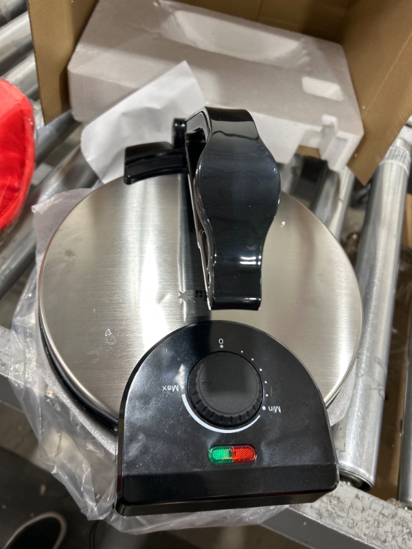 Photo 2 of 10inch Roti Maker by StarBlue with FREE Roti Warmer - The automatic Stainless Steel Non-Stick Electric machine to make Indian style Chapati, Tortilla, Roti AC 110V 50/60Hz 1200W SB-SW2093