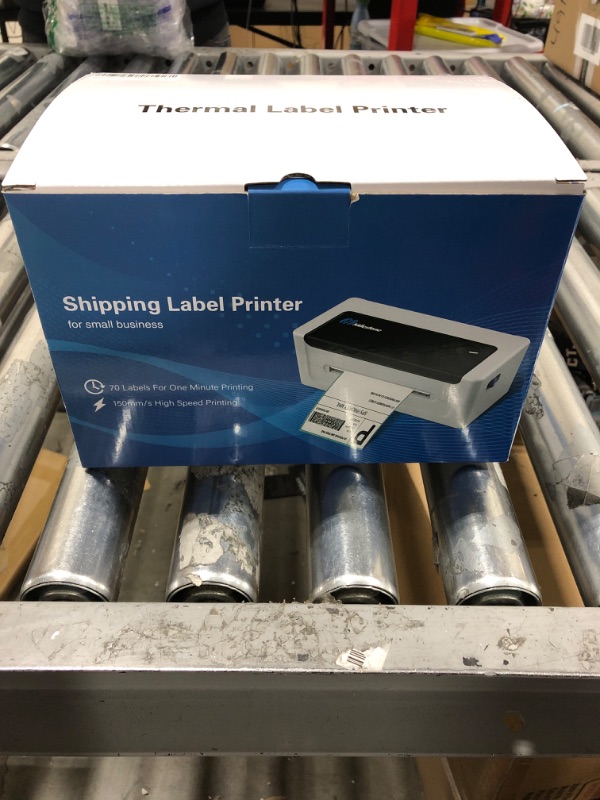 Photo 4 of Milestone Shipping Label Printer ,4x6 Desktop Thermal Label Printer for Shipping Packages Small Business, Compatible with USPS,FedEx,Etsy, Shopify,Ebay,Amazon, Compatible Windows and Mac (White)