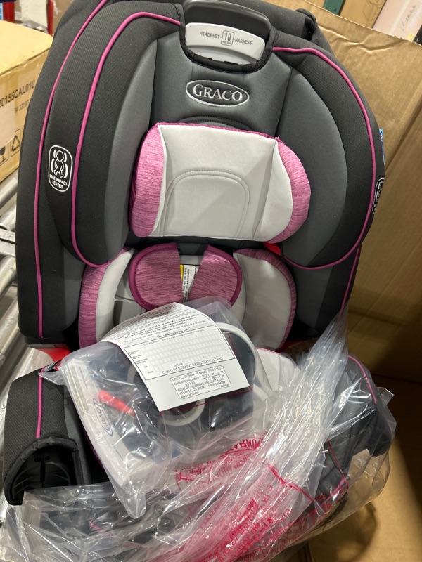 Photo 2 of Graco 4Ever DLX 4 in 1 Car Seat | Infant to Toddler Car Seat, with 10 Years of Use, Joslyn, 20x21.5x24 Inch DLX Joslyn