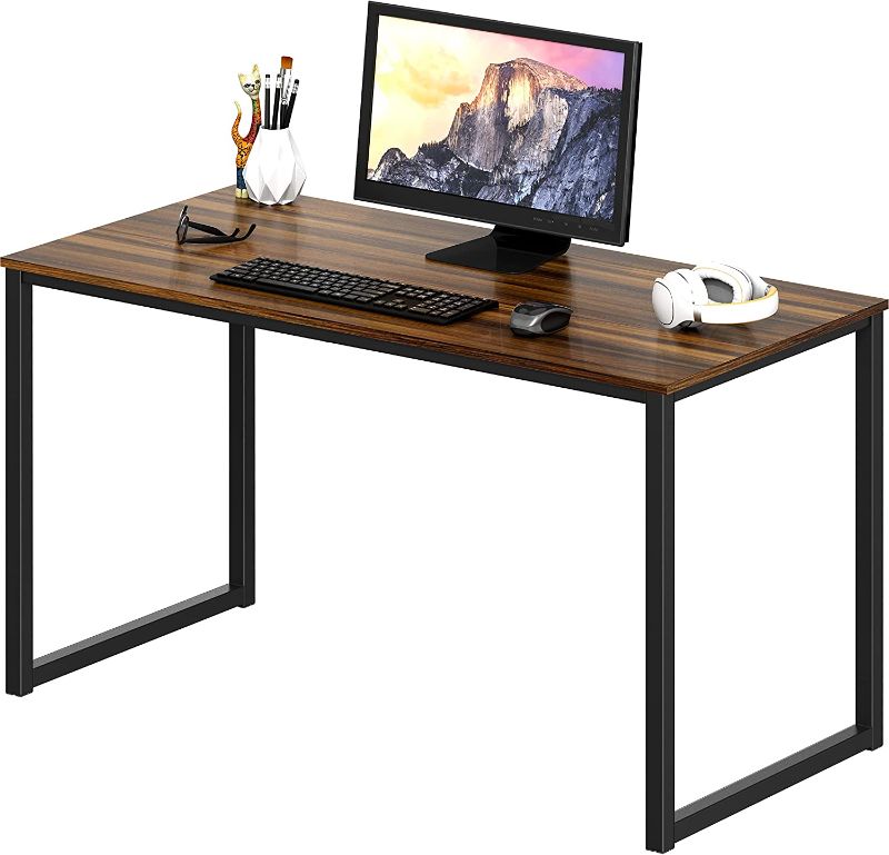 Photo 1 of SHW Home Office Computer Desk, Walnut